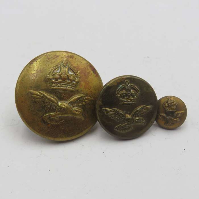 Large lot of South African Air Force uniform buttons