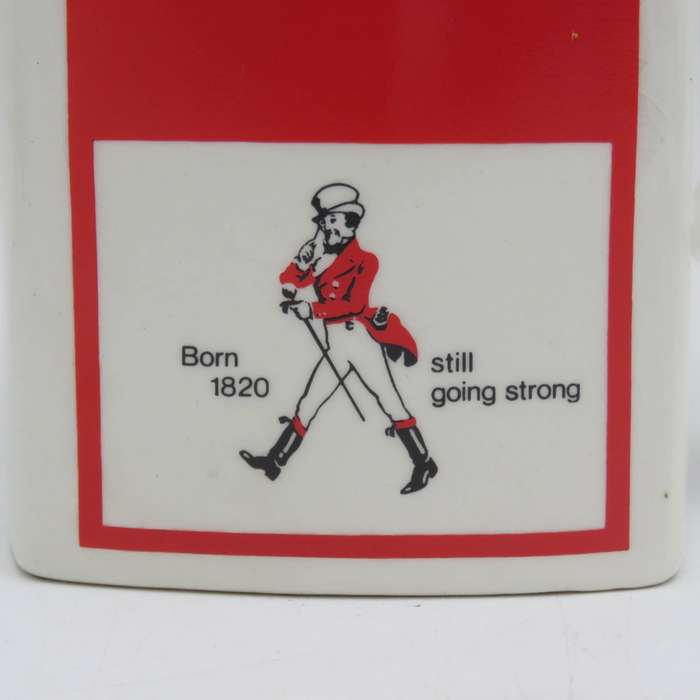 Vintage Johnnie Walker whisky porcelain pitcher