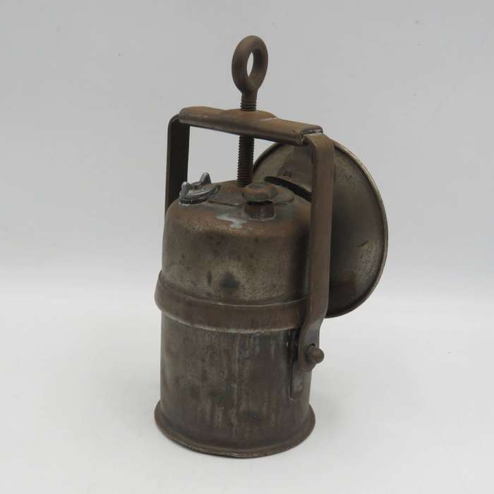 Vintage signalling carbide lamp