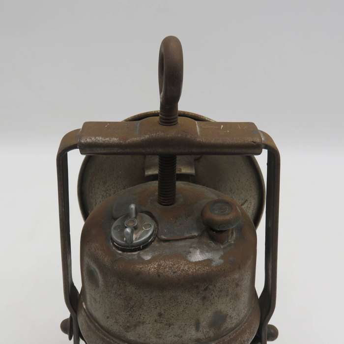 Vintage signalling carbide lamp