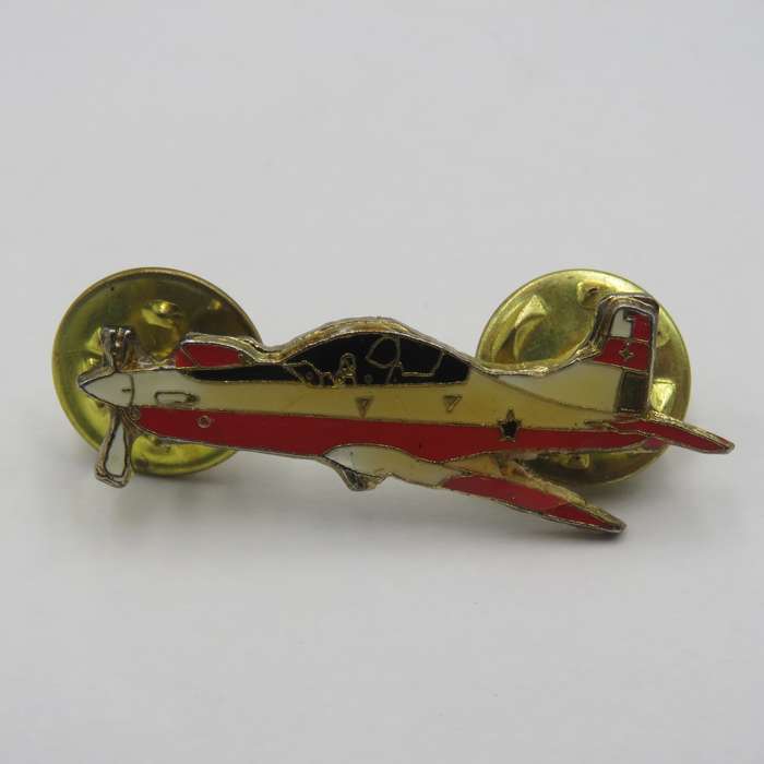 Beechcraft military plane lapel pin badge