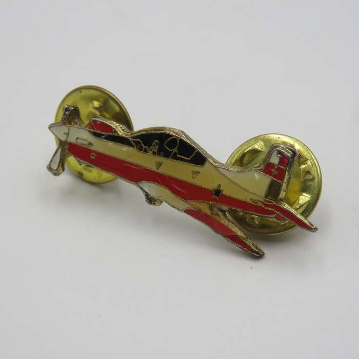 Beechcraft military plane lapel pin badge