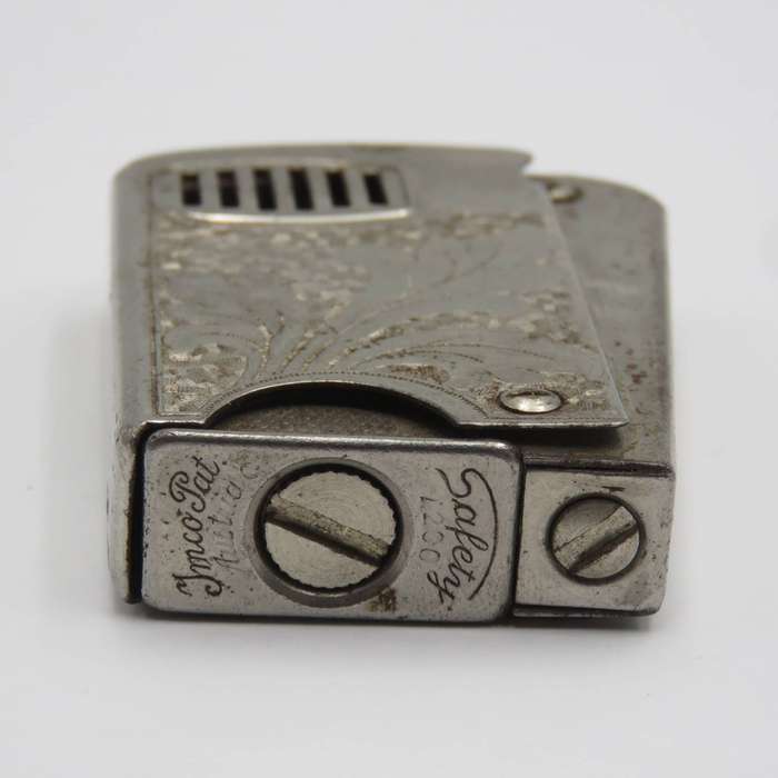Vintage Imco Safety pocket fuel lighter - working