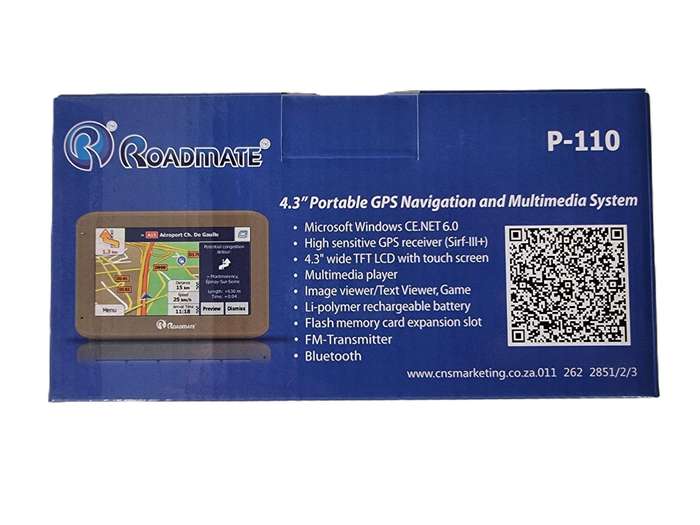 4.3" Portable GPS Navigation and Multimedia System