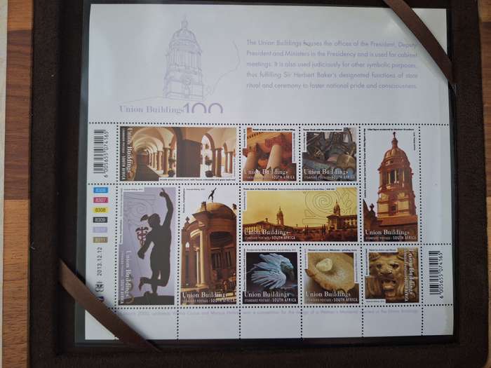 2013 100TH ANNIVERSARY OF THE UNION BUILDINGS SET
