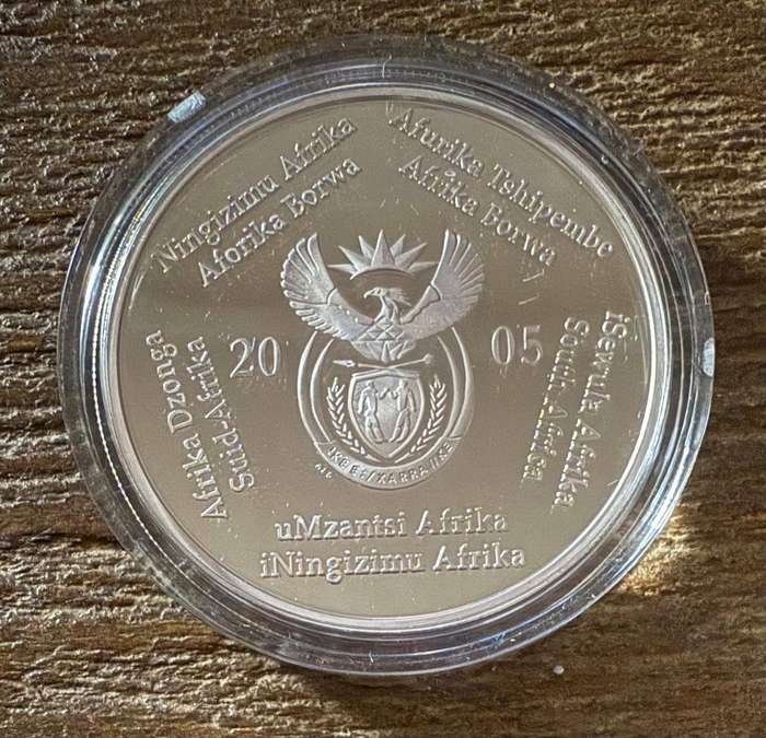 Silver Proof Combo Set R2 Crown and 2 1/2c Tickey - The African Vultures - Mintage 767