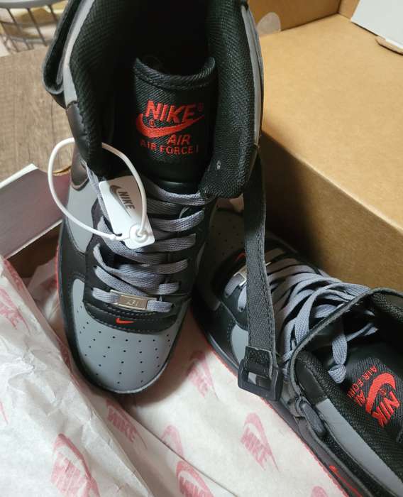 Nike Airforce 1 Mid Hot lava 07
