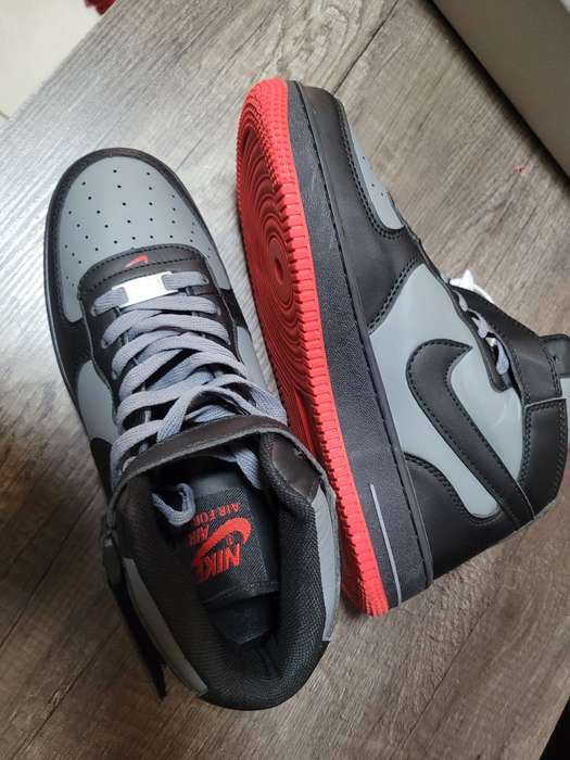 Nike Airforce 1 Mid Hot lava 07