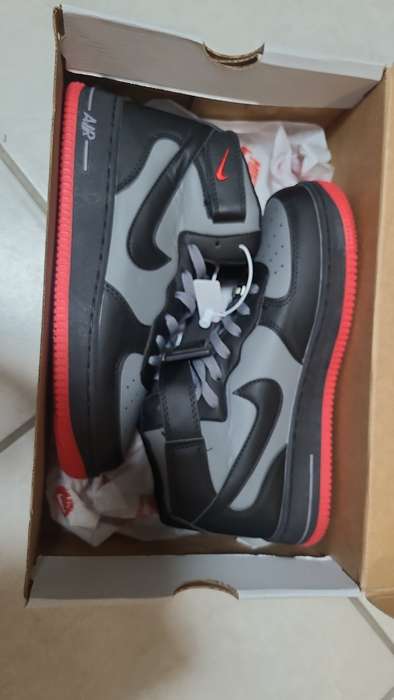 Nike Airforce 1 Mid Hot lava 07