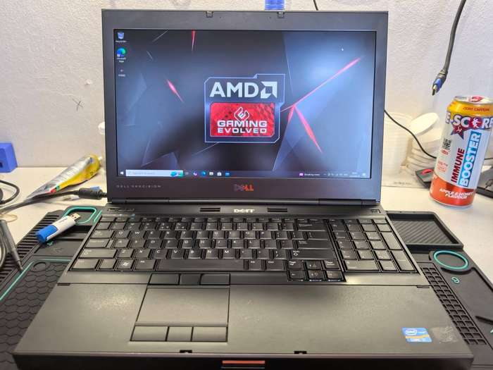 Dell Precision M4600, i7-2760QM, 8GB RAM, 256GB SSD, FHD, AMD FirePro M5950, Windows 10