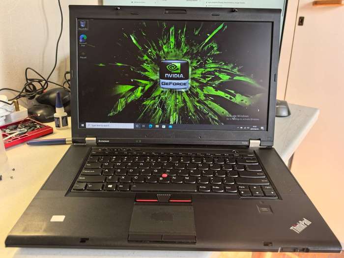 LENOVO THINKPAD T530, i7-3520M, 12GB RAM, 256GB SSD, NVIDIA GRAPHICS