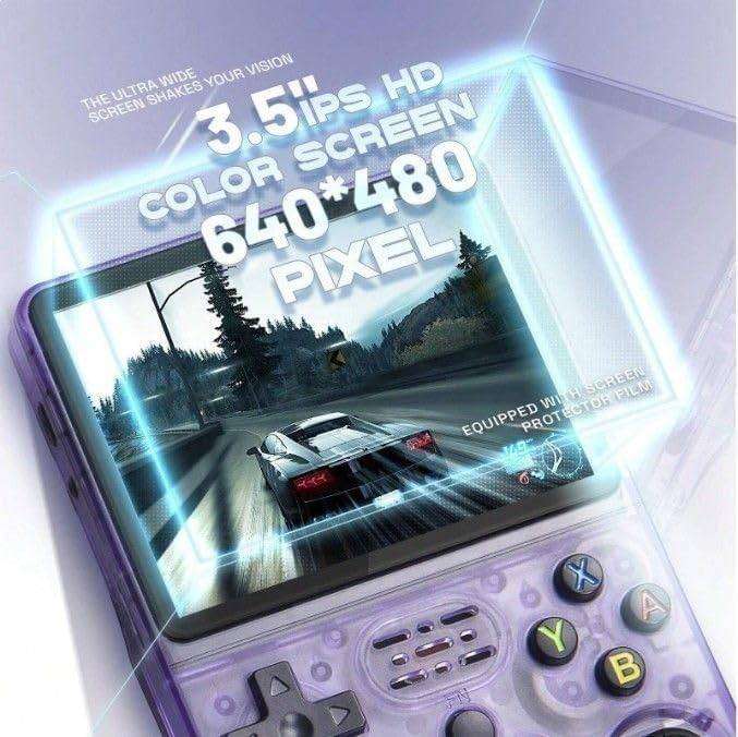 R36S Handheld Gaming Console with 15k Games Loaded & Apex Pen