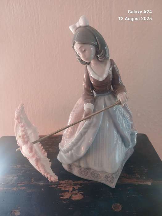 Lladro figurine "Jolie Girl with a Parasol"