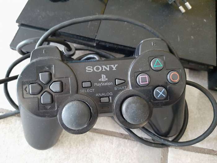 2x Original Sony Playstation 2 Slim's + 3 Controllers + 8 Games & more - Great Working Condition