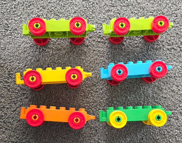 Lego Duplo train base