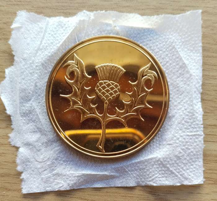 Great Britain Edinburgh Castle Commemorative Medal.