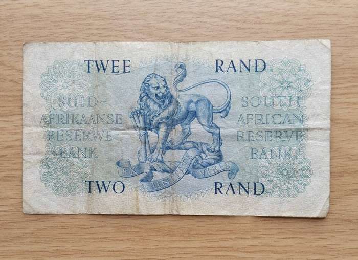 South African G. Rissik old R2 Bank Note. (341)
