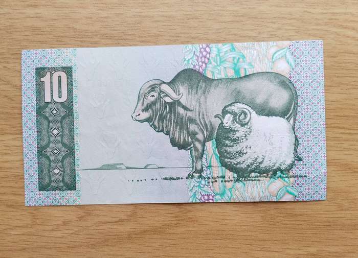 South African de Kock old R10 Bank Note. Great Condition. (045)