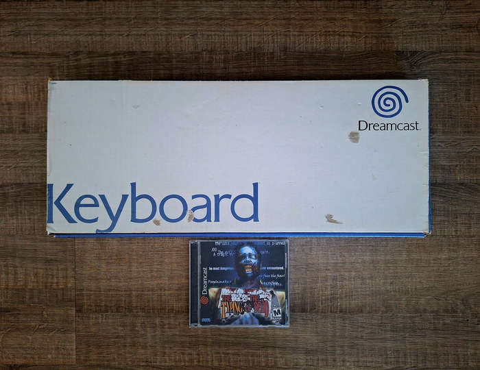 Typing of the Dead + Keyboard Bundle - Sega Dreamcast