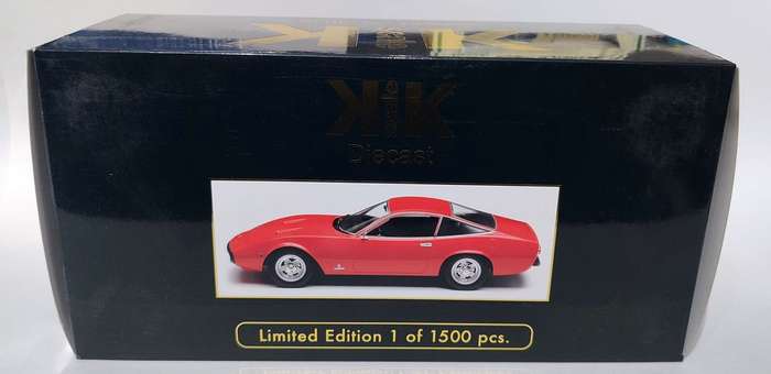 **NEW** 1/18 KK Scale LE Ferrari 365 GTC4 1971 Red (KKDC180281)