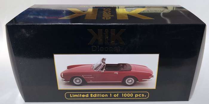 1/18 KK Scale LE Ferrari 275 GTS Pininfarina Spyder 1964 Red KKDC180244