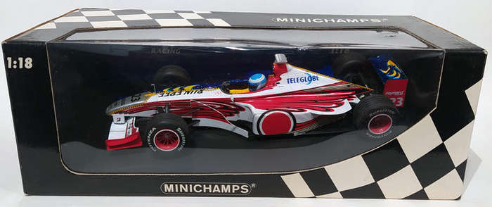 **VERY RARE & AS NEW** 1/18 Minichamps BAR Honda 01 - Mika Salo