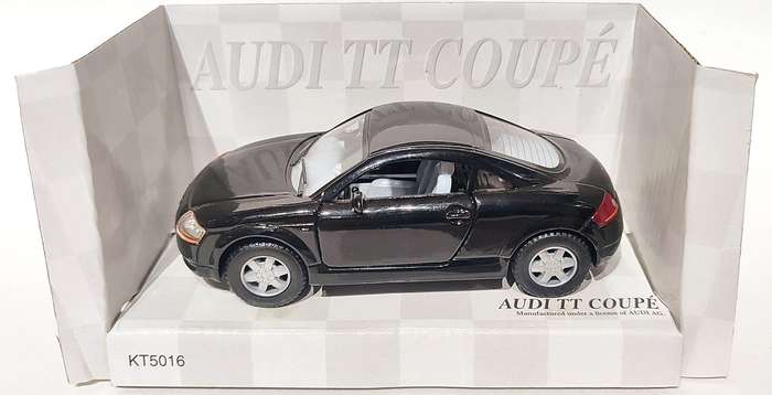 **BOXED/MINT** 1/32 KinSmart Audi TT Coupe Black (KT5016)