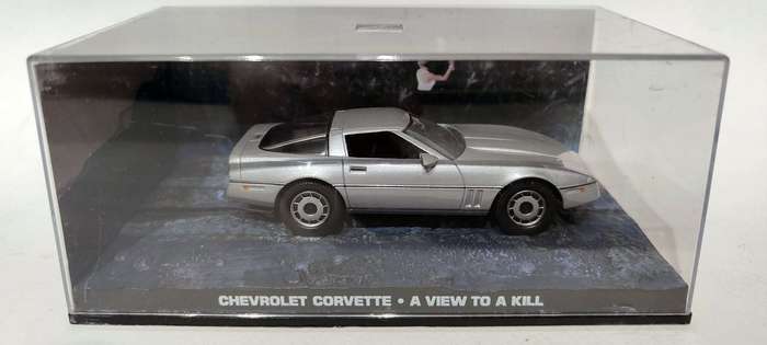 **PRE-LOVED**007 James Bond Collection** 1/43 (UH) #37 Chevrolet Corvette - A View to a Kill