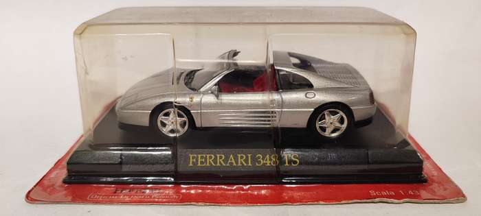 **NEW/Sealed** 1/43 Altaya/Hachette Ferrari Collection Ferrari 348 TS Silver