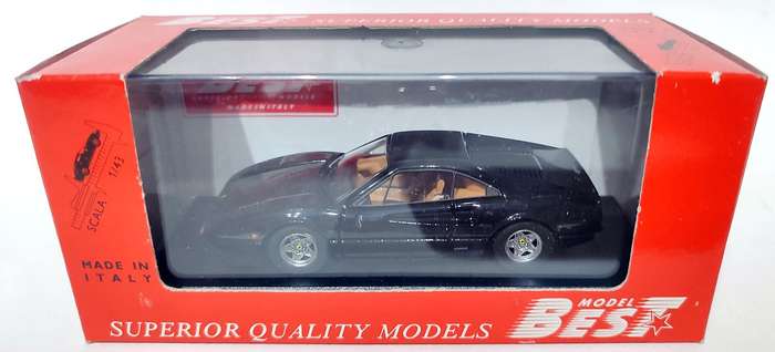 **BOXED/MINT** 1/43 Best Model Ferrari 308 GTB Nero/Black (9209)