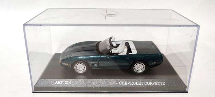 **MINT/PRE-LOVED** 1/43 Detail Cars Corvette ZR 1 Cabrio Green (ART 214)