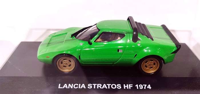 **NEW/RARE/BOXED** 1/43 Edison Giocattoli Lancia Stratos HF 1974 Green 800821