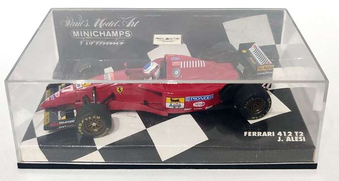 *RARE/MINT* 1/43 Minichamps F1 Ferrari 412 T2 Jean Alesi #27 1995