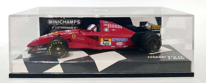 *RARE/MINT* 1/43 Minichamps F1 Ferrari 412 T2 Jean Alesi #27 1995