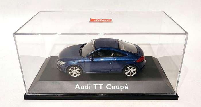**MINT** 1/43 Schuco Limited Edition Audi TT Coupe Mauritius Blue (ART 04761)