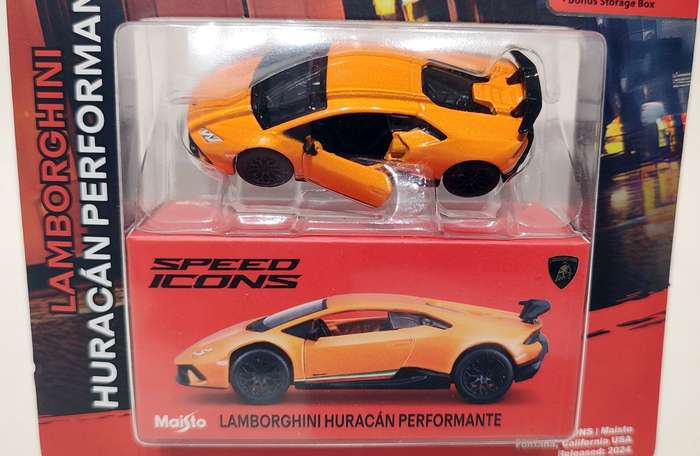 **NEW** 1/64 Maisto Speed Icons LE Lamborghini Huracan Performante