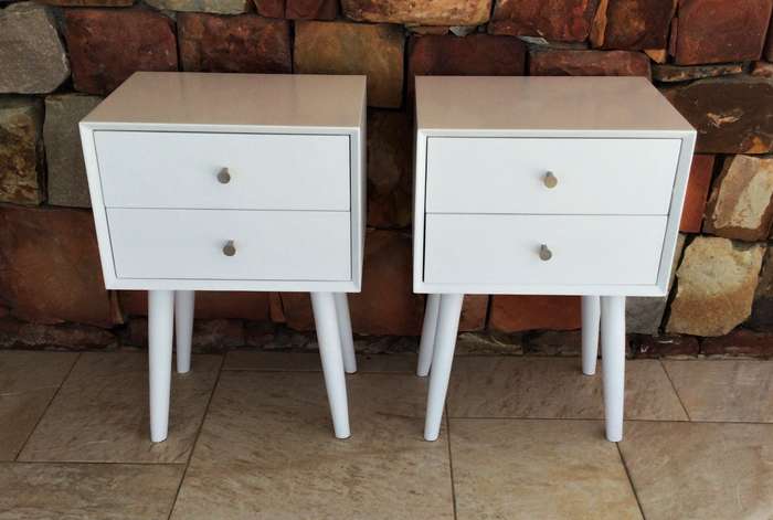 White Retro Table