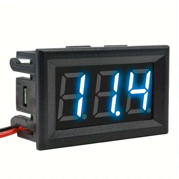 Digital Voltmeter DC 4.5-30V - Blue