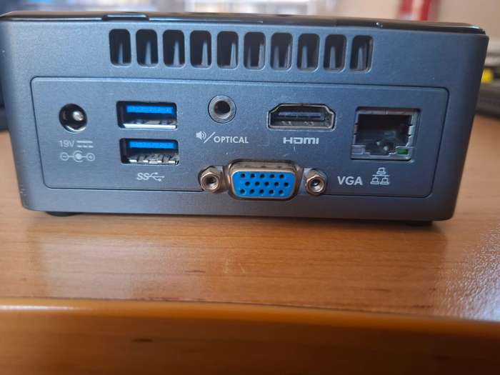 Intel NUC Mini-PC Celeron CPU J3455 @ 1.50Ghz