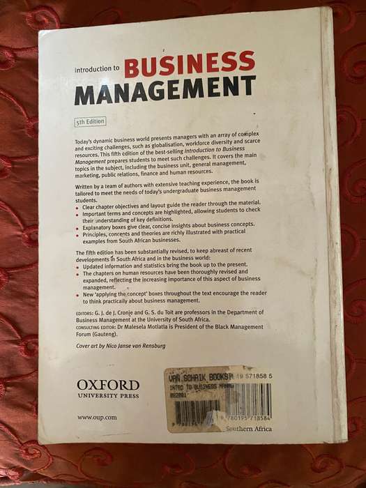 Introduction to Business Management
