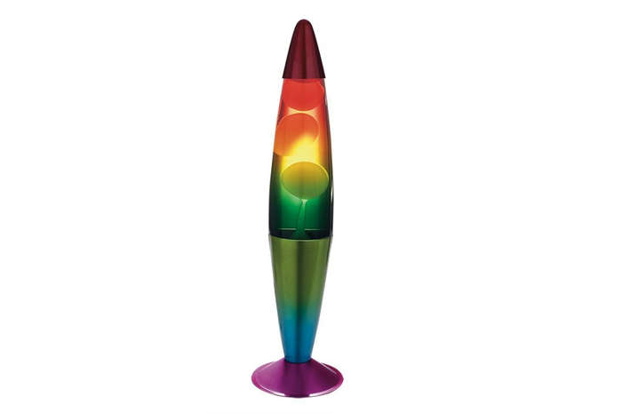 Rainbow Lava Lamp - 40.5cm