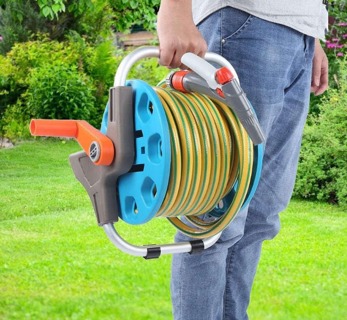Garden Hose Pipe Reel Set - 30M