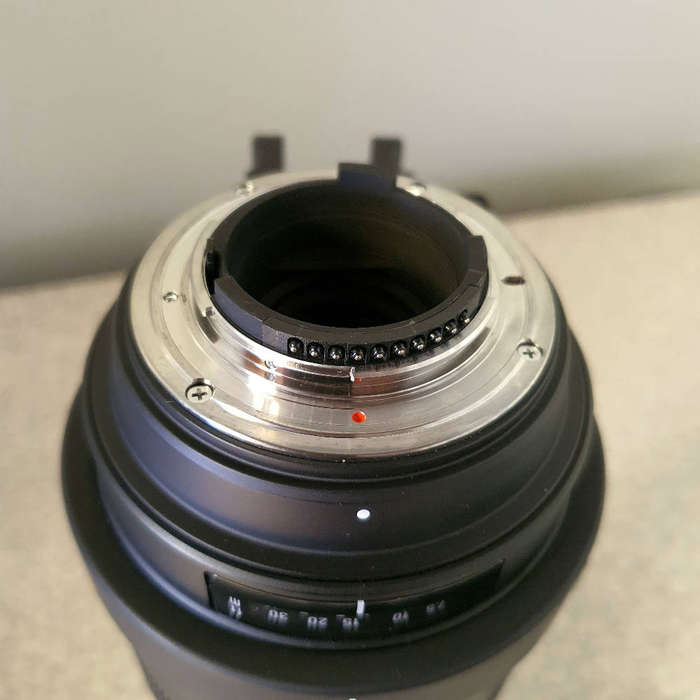 SIGMA 150-500mm F5-6.3 DG OS ( Full kit ) + Case , Box and Papers