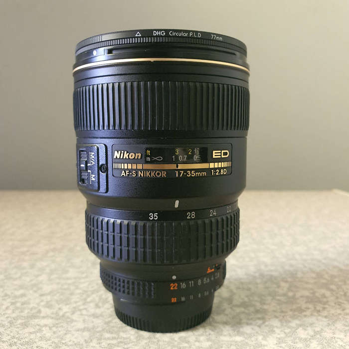 Nikon 17-35mm f/2.8D IF-ED AF-S FX NIKKOR Zoom Lens
