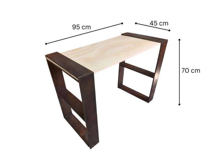 Detachable Handmade Wooden Desk  Screw-Free, Easy Setup