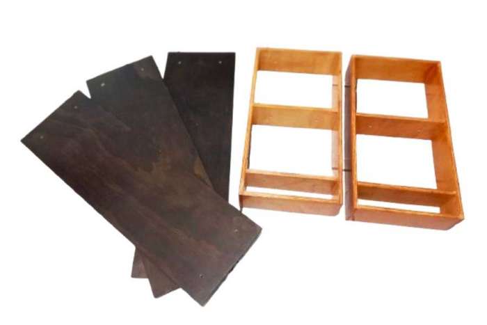 Detachable Wooden Bookshelf & Shoe Rack  Multipurpose 3-Tier Storage Organizer