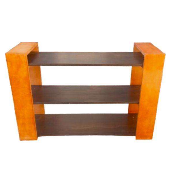 Detachable Wooden Bookshelf & Shoe Rack  Multipurpose 3-Tier Storage Organizer
