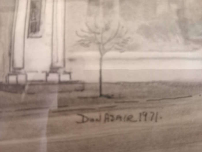 Die Afrikaanse Taal Museum, Malherbehuis in Paarl by artist Don Adair