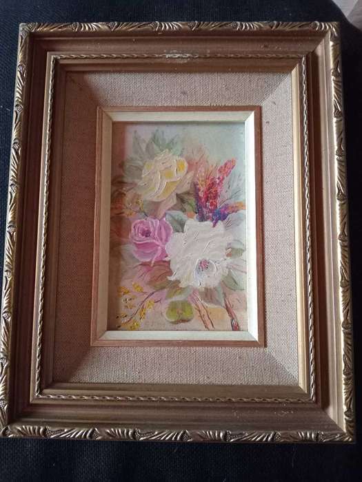 Flowers oil painting
