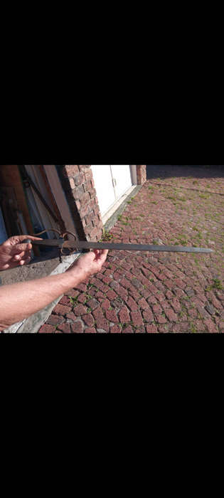 Antique pair of Spanish rapier Toledo del Cid swords